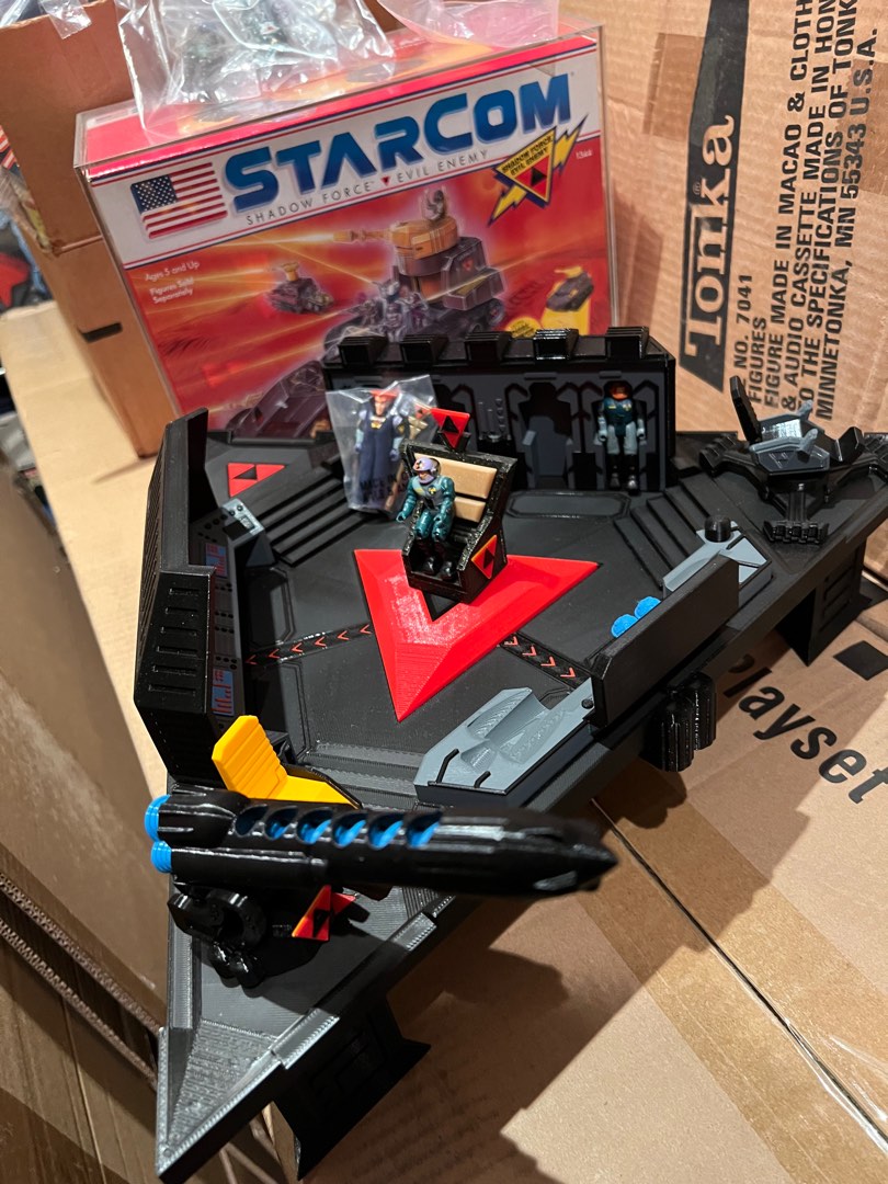 Starcom Shadow Force Starcom Shadow Force base station custom, Hobbies & Toys, Memorabilia ...
