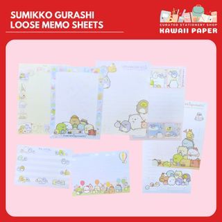 Sumikko Gurashi Loose Memo Sheets