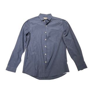 Topman Dark Blue Collared Shirt