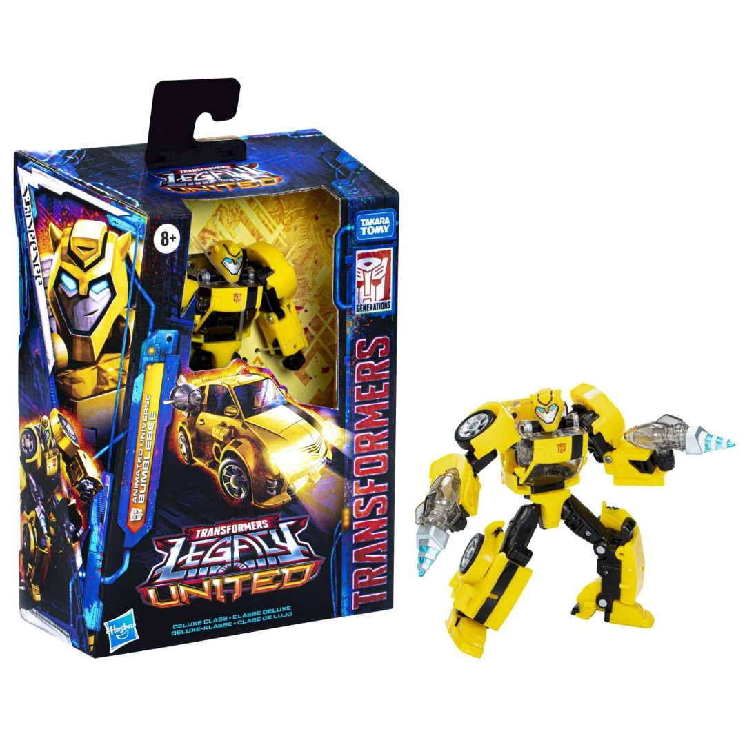 Transformers Generations Legacy United - Deluxe Wave 2 - Animated Universe  Bumblebee (Repack of Wave 1)