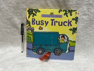 Usborne Play Books Busy Truck (Interactive Board Book)