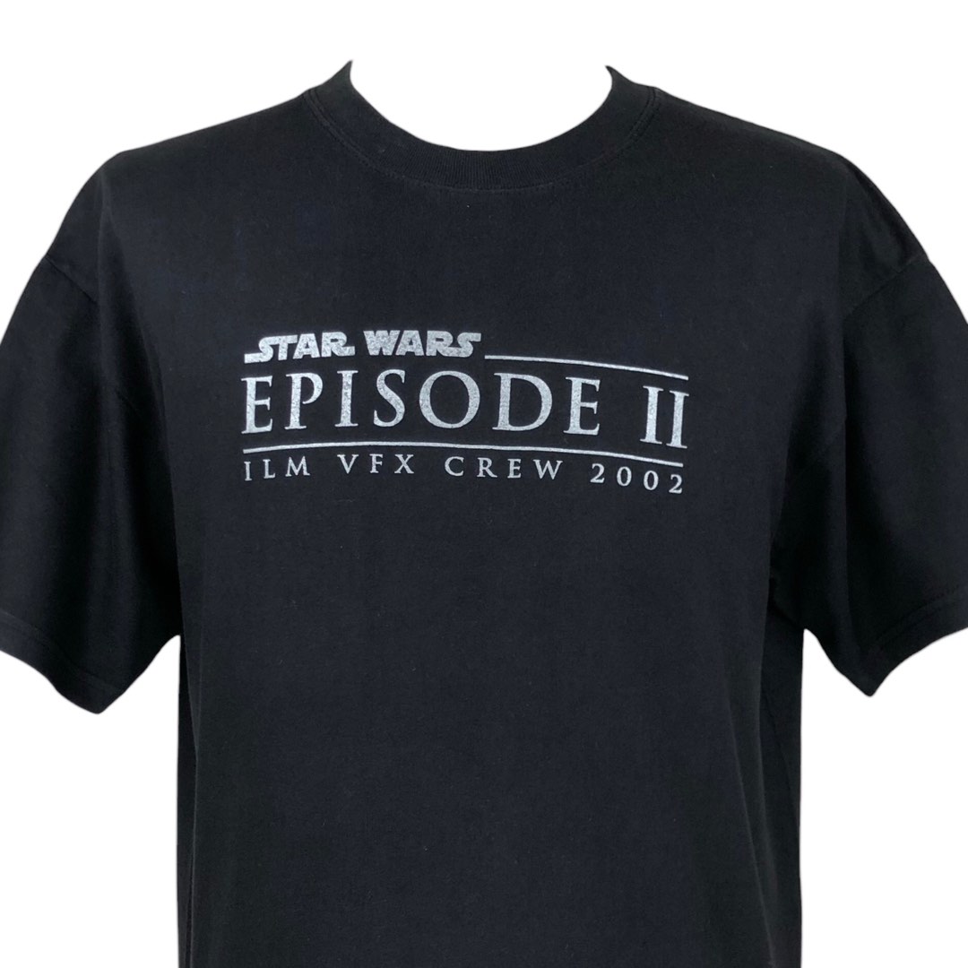 Vintage 2002 Star Wars Episode II ILM VFX Movie Crew Spell Out Big ...