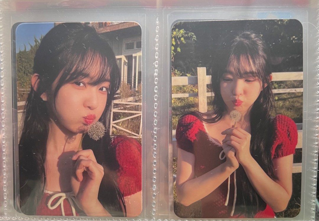 wts red velvet irene chill kill package ver photocard, Toys