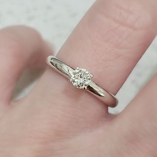 14K White Gold 0.25 ct. Diamond Engagement Ring
