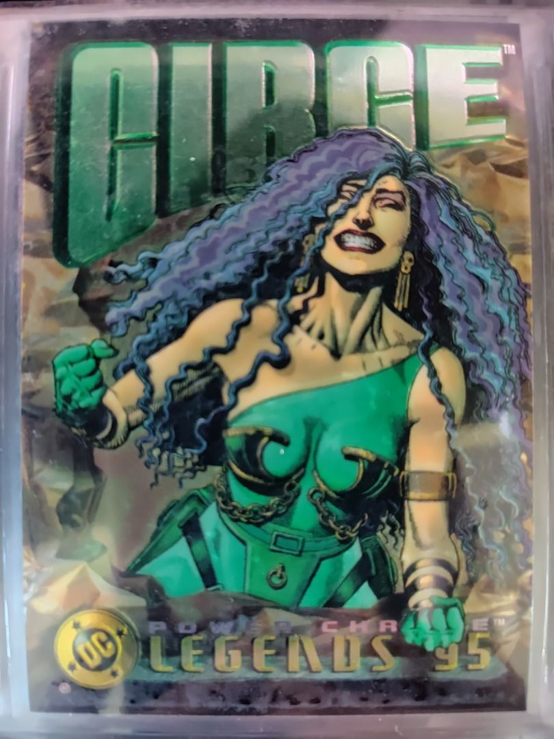 1995 SkyBox DC Legends Circe (Category: Vintage Collectibles) located in Kawit. Submitted by ryuko.matoi (Listing ID 1294155346, Image 1). Description: 1995 SkyBox DC Legends Circe No reply means not interested No trade/swaps No reservation MOP - BDO & Cash Pick up location: Rosedale Residences, Barangay San Sebastian, Kawit Cavite..