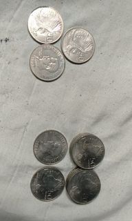 1peso 1974 13pcs 1 peso 1972 3pcs 5peso coin 1975