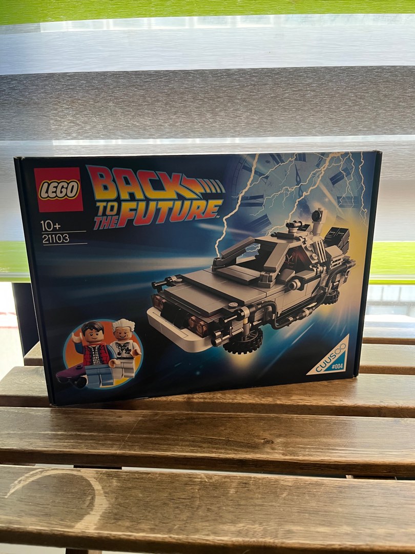 全新21103 回到未來back to the future Lego 只開盒檢查所有積木從未