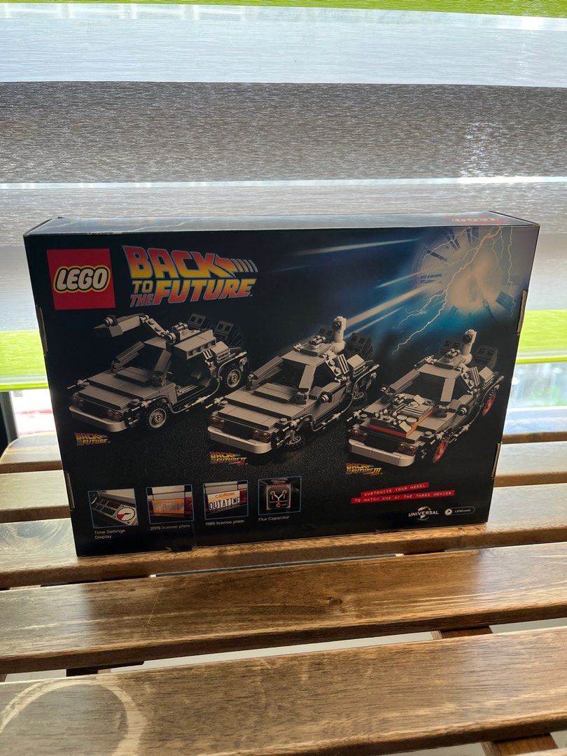 全新21103 回到未來back to the future Lego 只開盒檢查所有積木從未