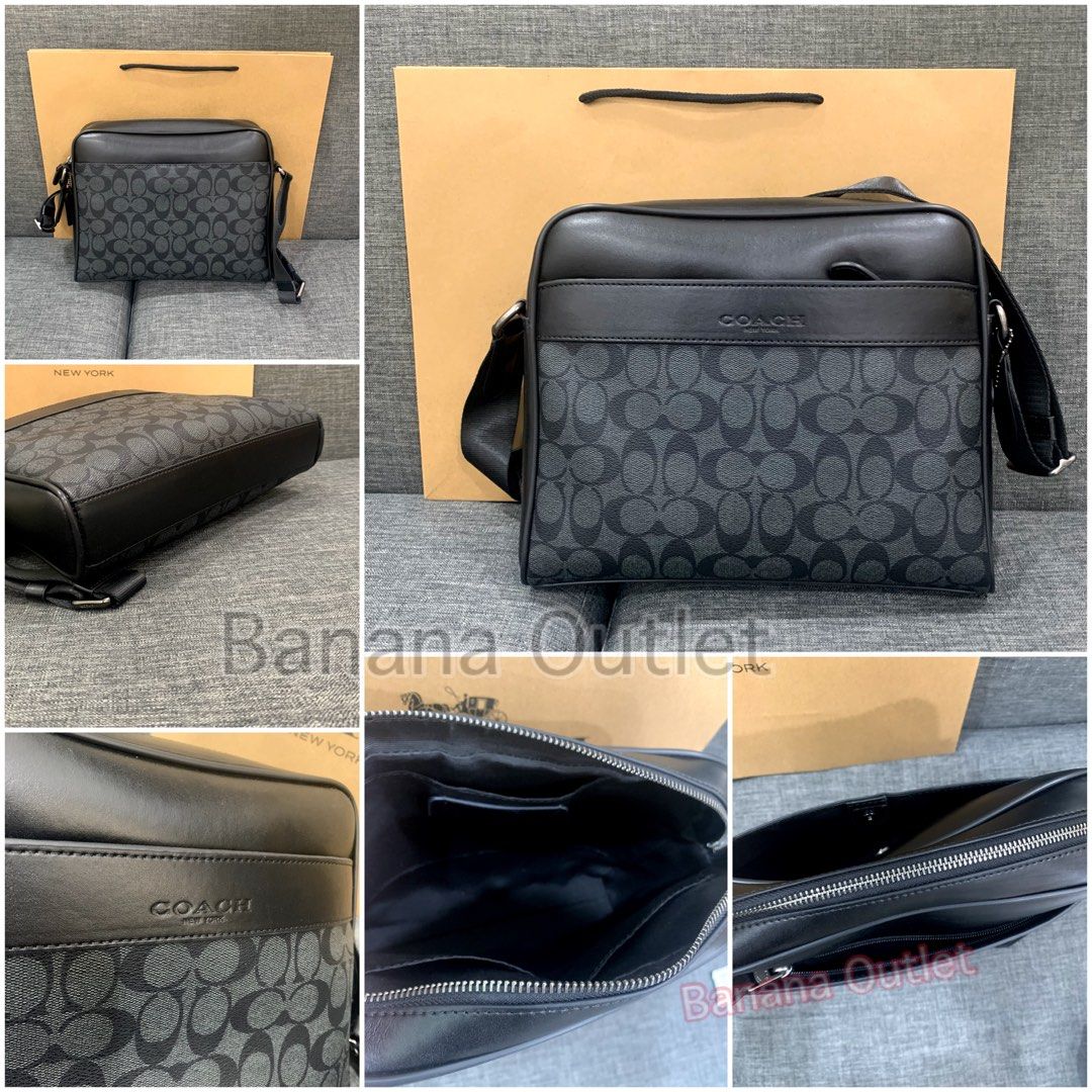 ☆COACH☆CHARLES CAMERA BAG IN SIGNATURE LEATHER COACH® Outlet | COACH® Outlet | Charles Camera Bag In