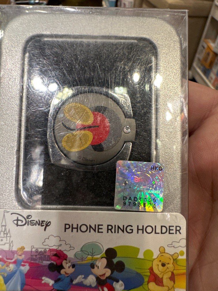 手機指環 I ring （分類：其他裝置）位於 Hong Kong。 由 tantaneki 提交（商品編號 1294201607，圖片 2）。簡介： 原裝迪士尼手機指環 $58 買一送一。