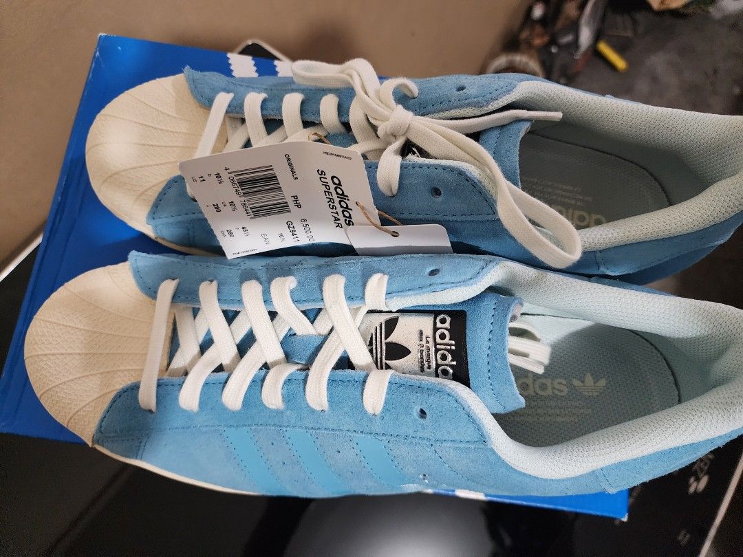 Adidas Superstar blue size 11 Men s Fashion Footwear Sneakers on Carousell