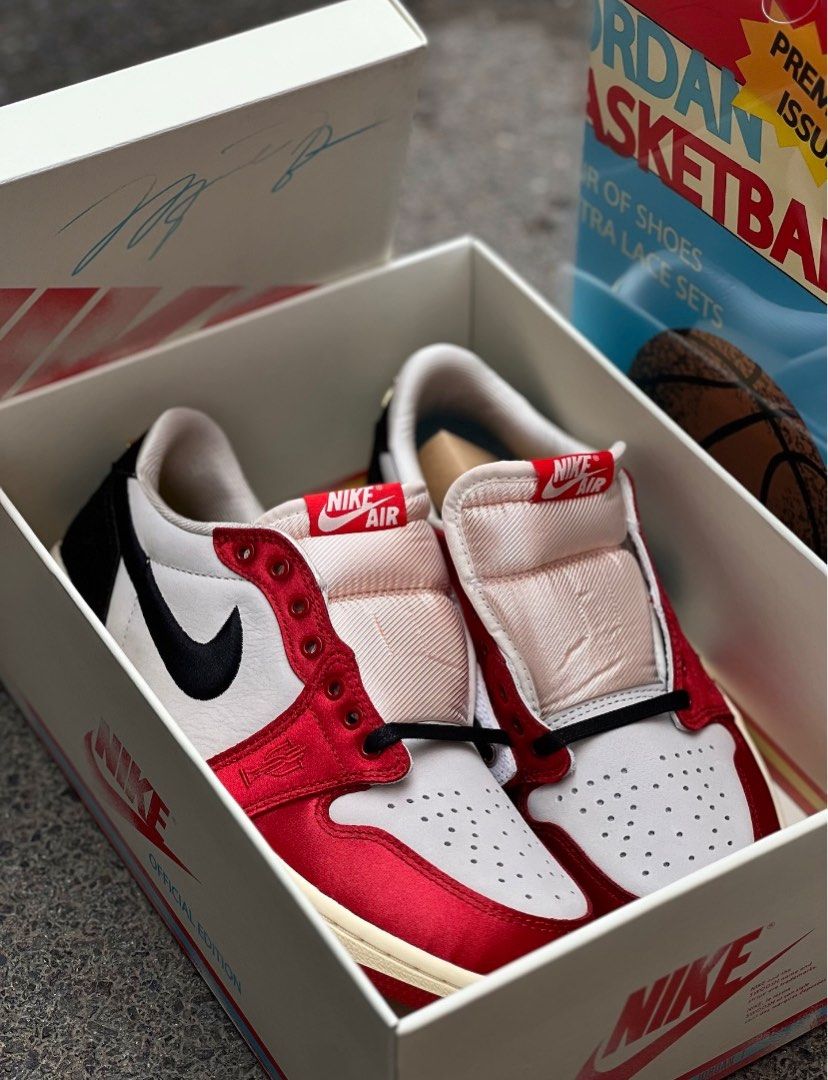 FULL SIZES Air Jordan 1 Low x Trophy Room Away