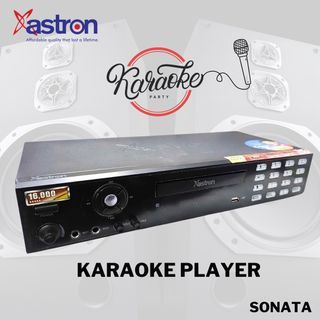 ASTRON SONATA 25W DVD/USB Karaoke Player with USB and Full Keypad and LED Display 220volts