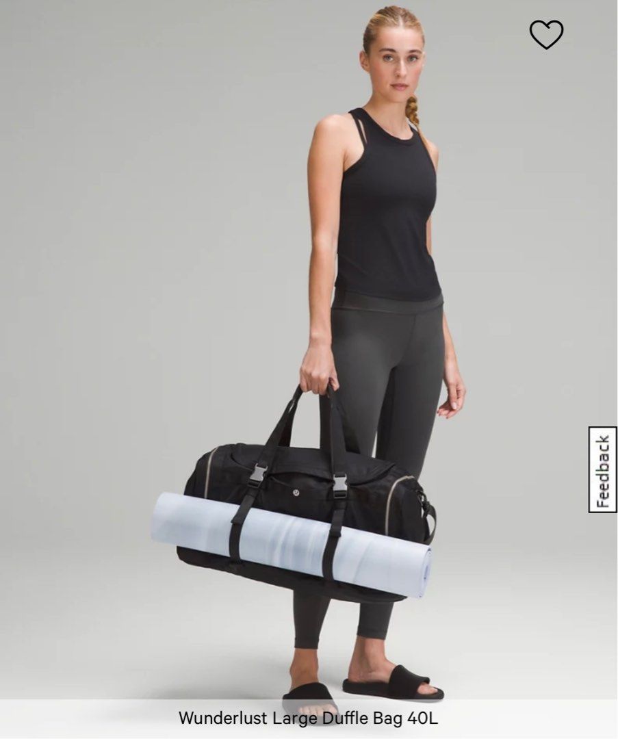 lululemon wanderlust duffle bag Authentic Lululemon Wunderlust Duffle Bag (40L), Men's Fashion, Bags,  Backpacks on Carousell