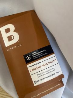 B Coffee capsules caramel macchiato