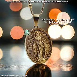 Blessed Mama Mary "Miraculous Medallion"