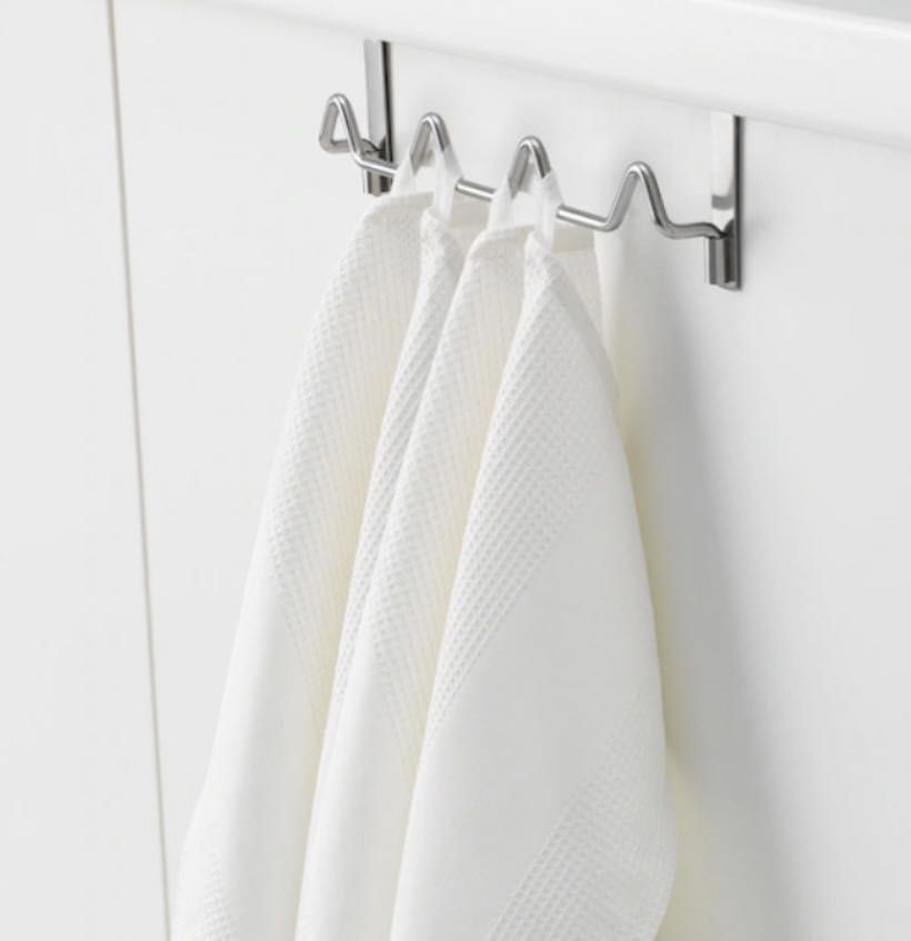 BN 3 X IKEA Klunsa hanger for cabinet door