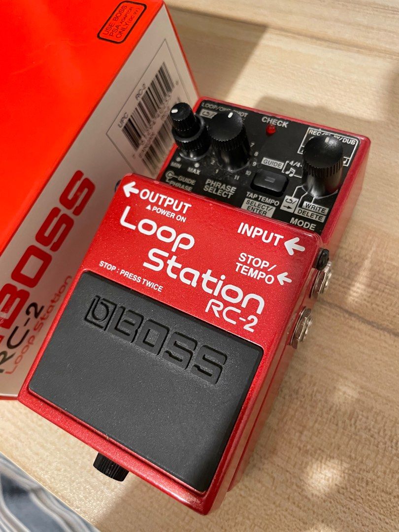 Boss Loop Station RC2, 興趣及遊戲, 音樂、樂器& 配件, 樂器- Carousell