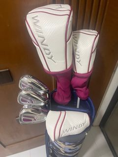 Brand New - Ladies Golf Half Set “Kasco Windy” with Azrof Golf Range Bag..