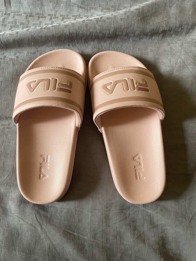 Kids fila slides cheap