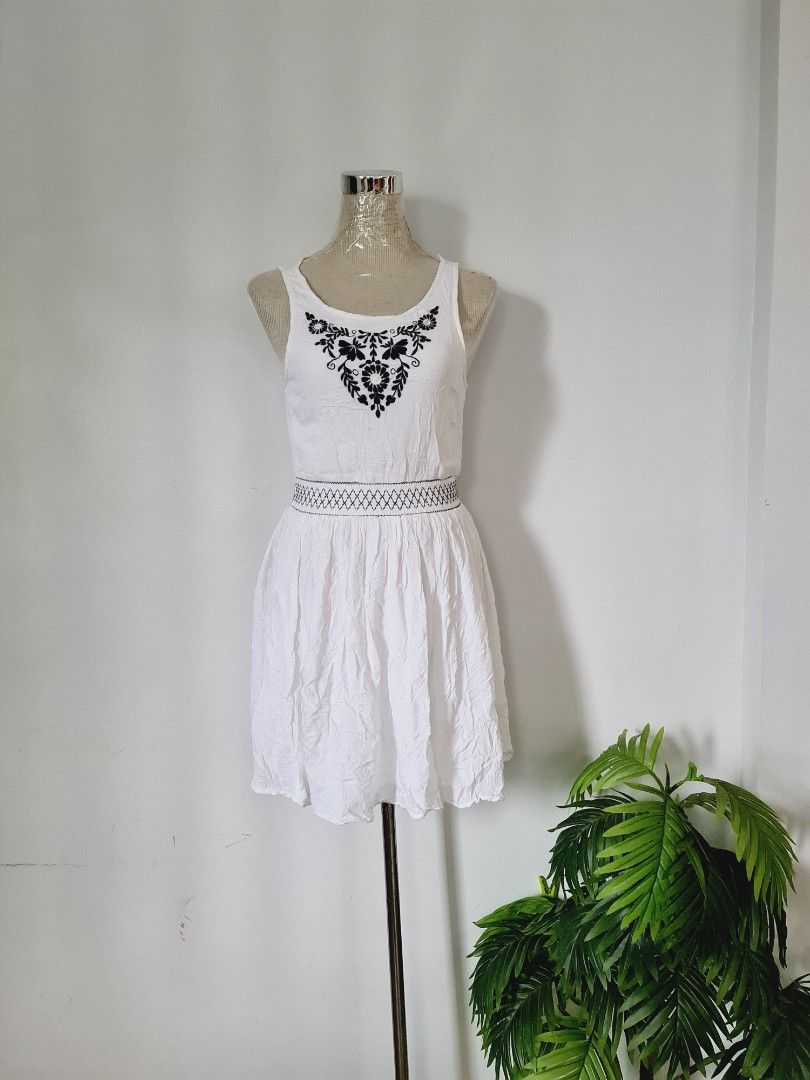 White summer dress forever 21 store