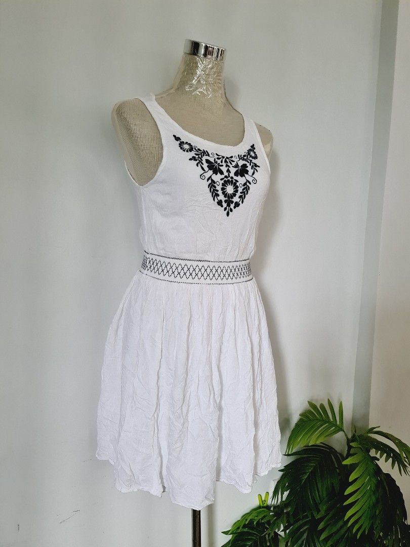 White summer dress forever 21 outlet