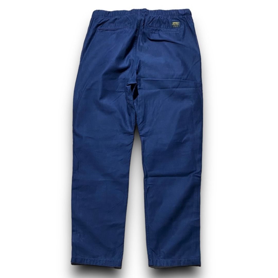 Carhartt WIP Colton Clip Pants Navy Size Large 30 36 Adjustable Fesyen Pria Pakaian Bawahan di Carousell