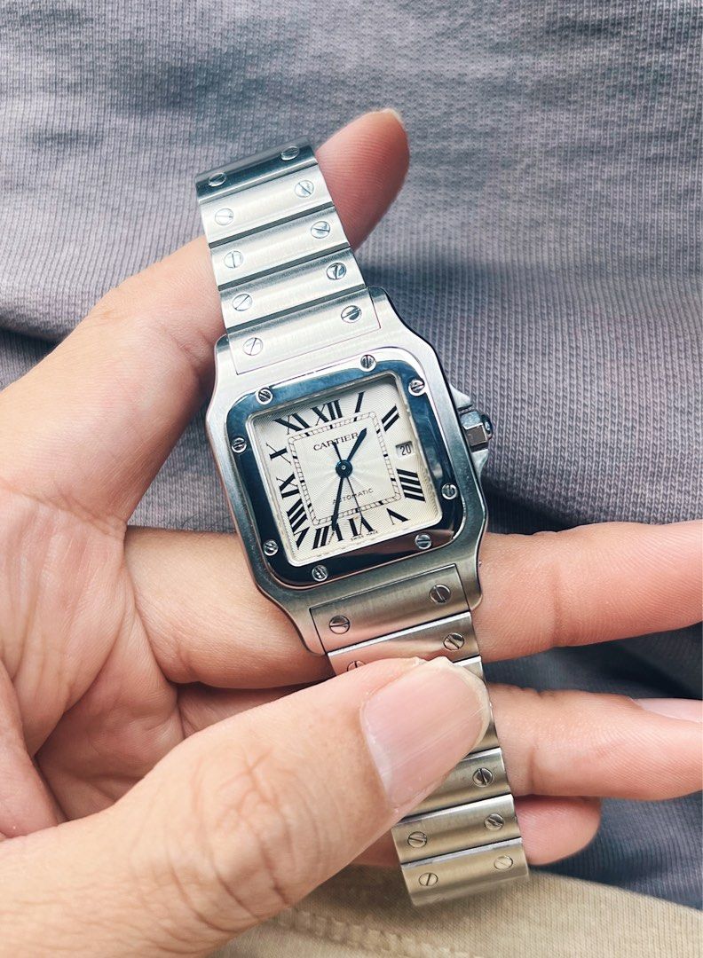 Cartier Santos Galbee 2319, Luxury, Watches on Carousell
