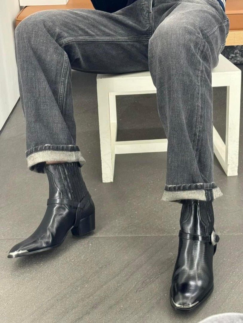 靴 23AW Celine Western Chelsea boots 23AW Celine Western Chelsea boots 44