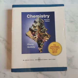 Chemistry 11th Edition by Raymond Chang and Kenneth Goldsby  (International Student Edition)