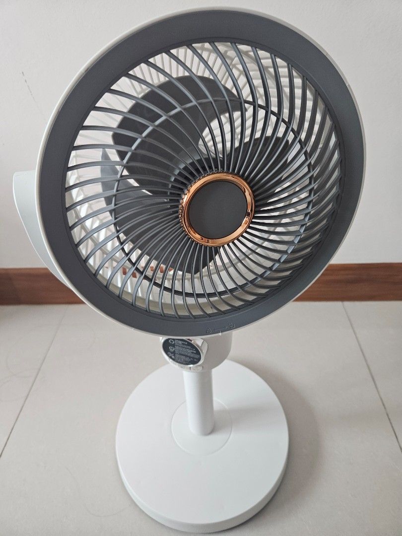 Cordless Standing Fan Air Circulation Height Adjustable
