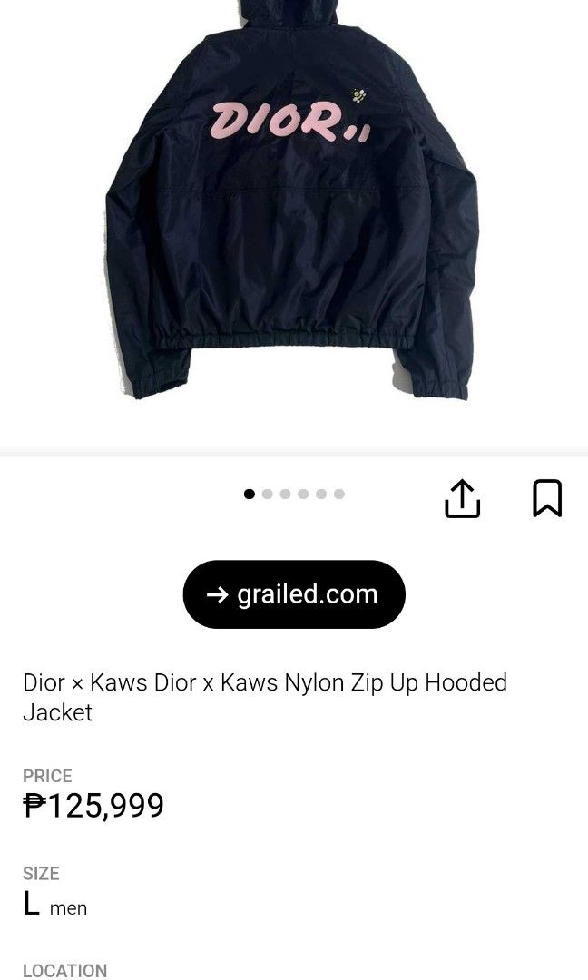 Dior x kaws jacket new arrivals