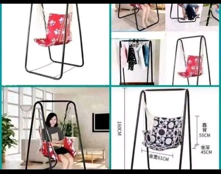 Duyan with metal stand (Category: Chairs) located in Manila. Submitted by bongsy999mall (Listing ID 1294207919, Image 2). Description: .