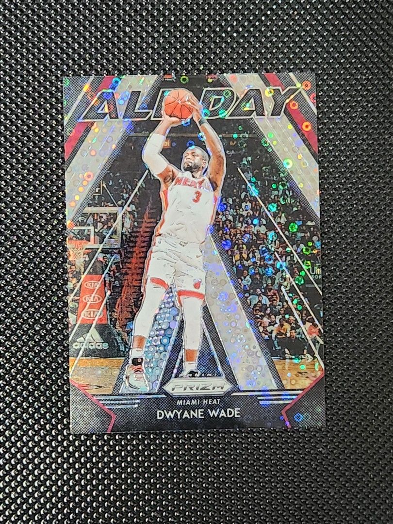 Dwayne wade prizm fastbreak (Category: Raw Singles) located in Quezon City. Submitted by gabkarton (Listing ID 1294116631, Image 1). Description: collectible item dwayne wade prizm allday fastbreak. mint condition. 1.5k only!.