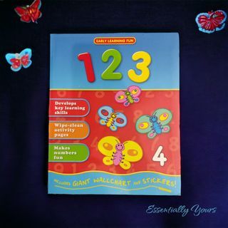 Early Learning Fun 123 ( Includes Giant Wall Chart And Stickers! )
Igloo Books Ltd