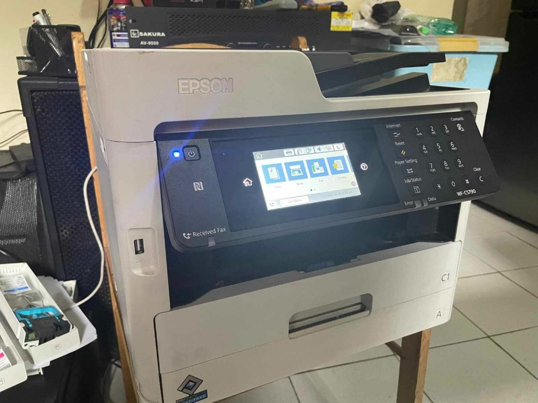 Epson WorkForce Pro WF-C5790 REFURBISHED/ 2ND HAND, Computers & Tech ...