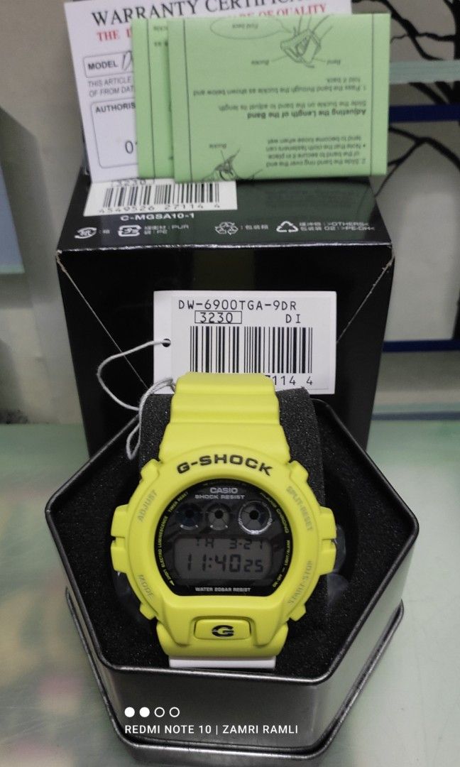 G SHOCK Dw6900 TGA 9