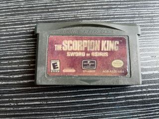 Gameboy advance game
The scorpion king sword ot osiris(original) repro sticker