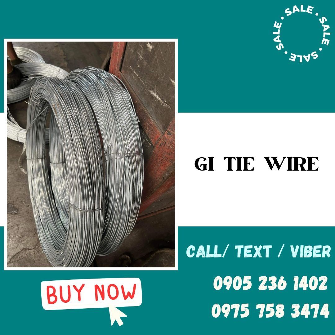 GI TIE WIRE (Category: Industrial Equipment) located in Manila. Submitted by cathvesta_sales (Listing ID 1294148073, Image 1). Description: .