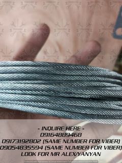 GI Wire Rope, Commercial & Industrial, Construction Tools & Equipment ...