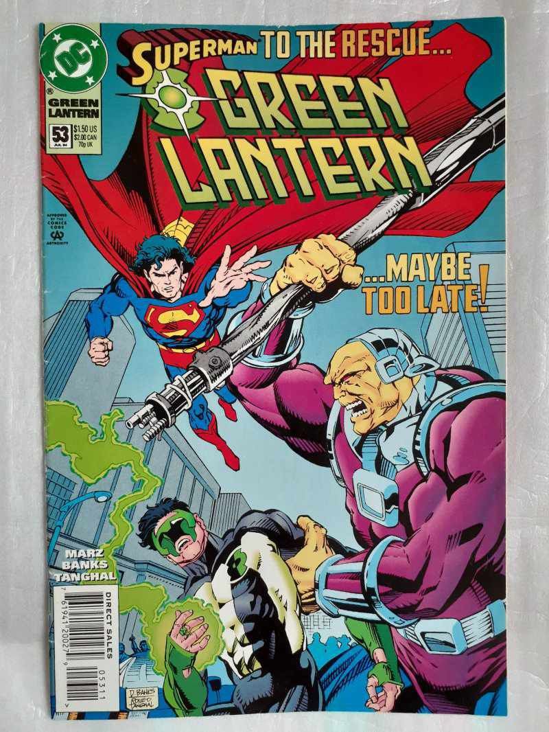 Green Lantern Comic Books for SALE (Category: Comics & Manga) located in Imus. Submitted by mnxtoyhouse (Listing ID 1294202420, Image 2). Description: DC Comics for SALE Green Lantern comic books PRICE: P200 each CONDITION: VF. Complete, no torn pages. PAYMENT: Cash/GCash/BPI MEETUP: Imus, Cavite only SHIPPING: Buyers expense LBC/Lalamove #GreenLantern #DCComics #Superhero #ComicBook #Hobby #MNXToyHouse.