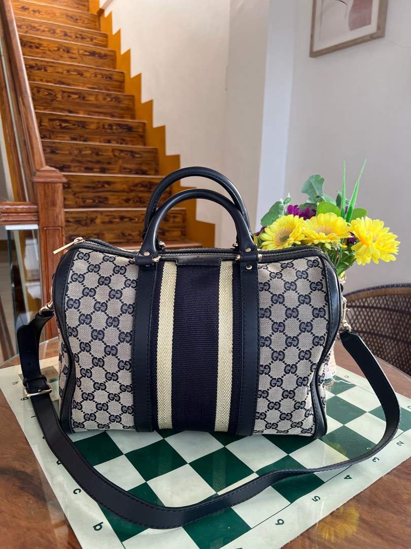 Gucci Boston Bag Size 30 Luxury Bags Wallets on Carousell