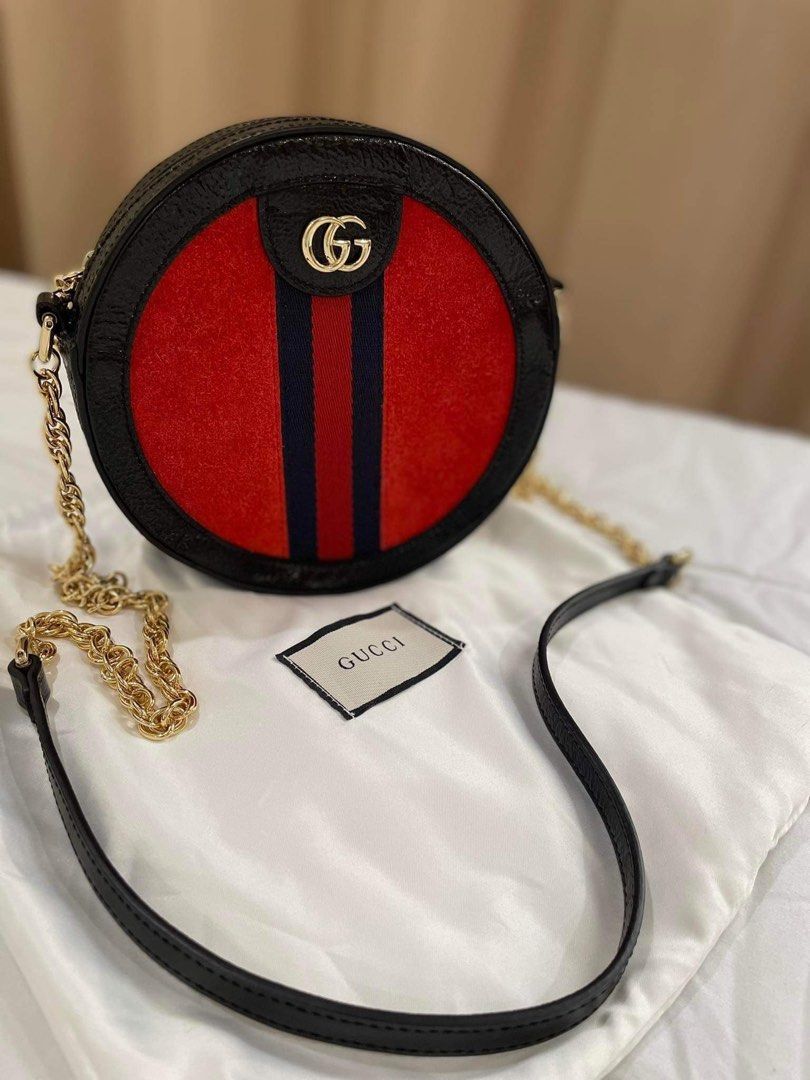 Gucci Round Classic Bag Luxury Bags Wallets on Carousell