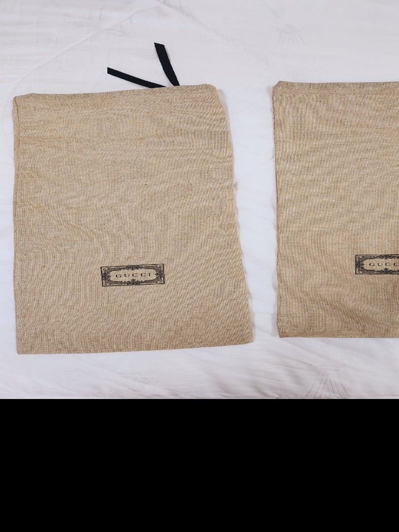 Gucci Shoe Dust Bag Authentic 2024