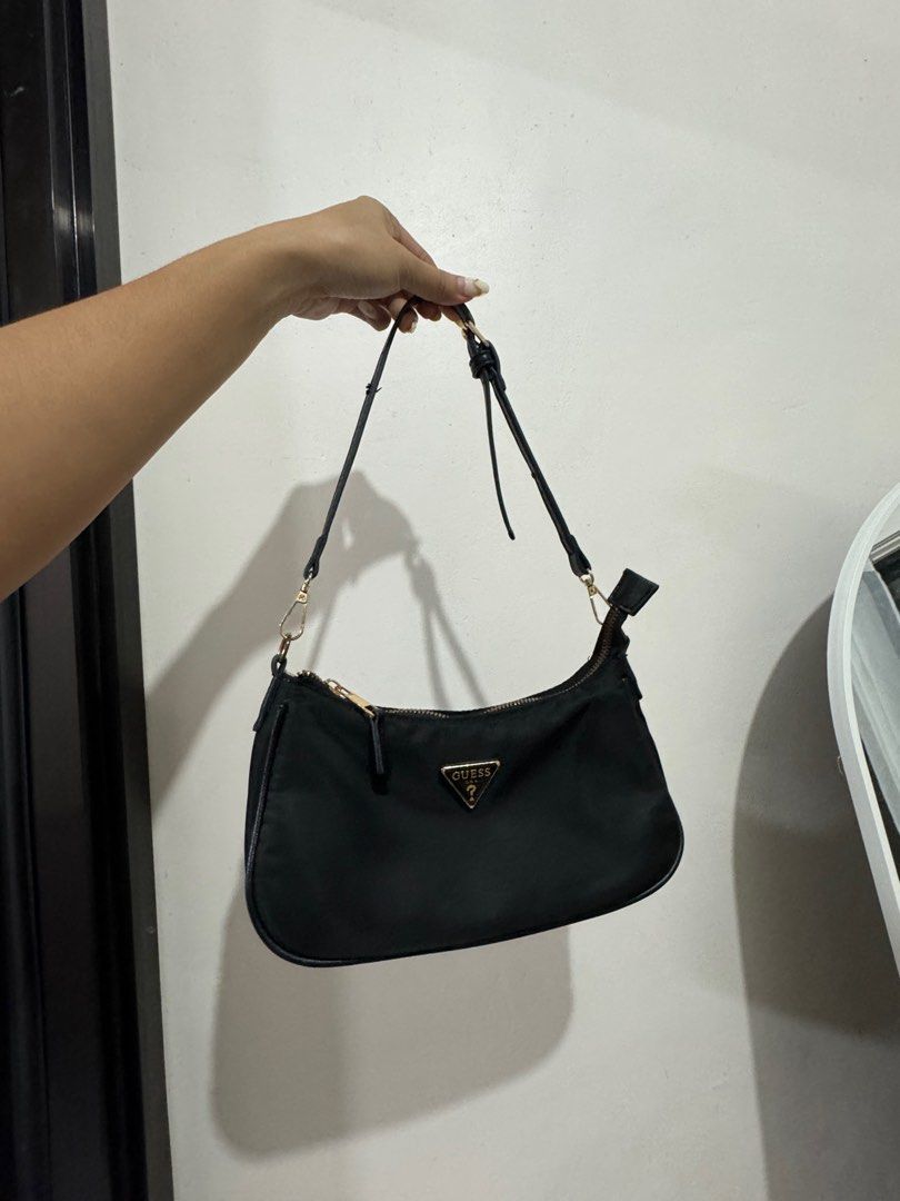 Guess shoulder bag black new arrivals