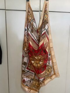 Hermes silk shawl