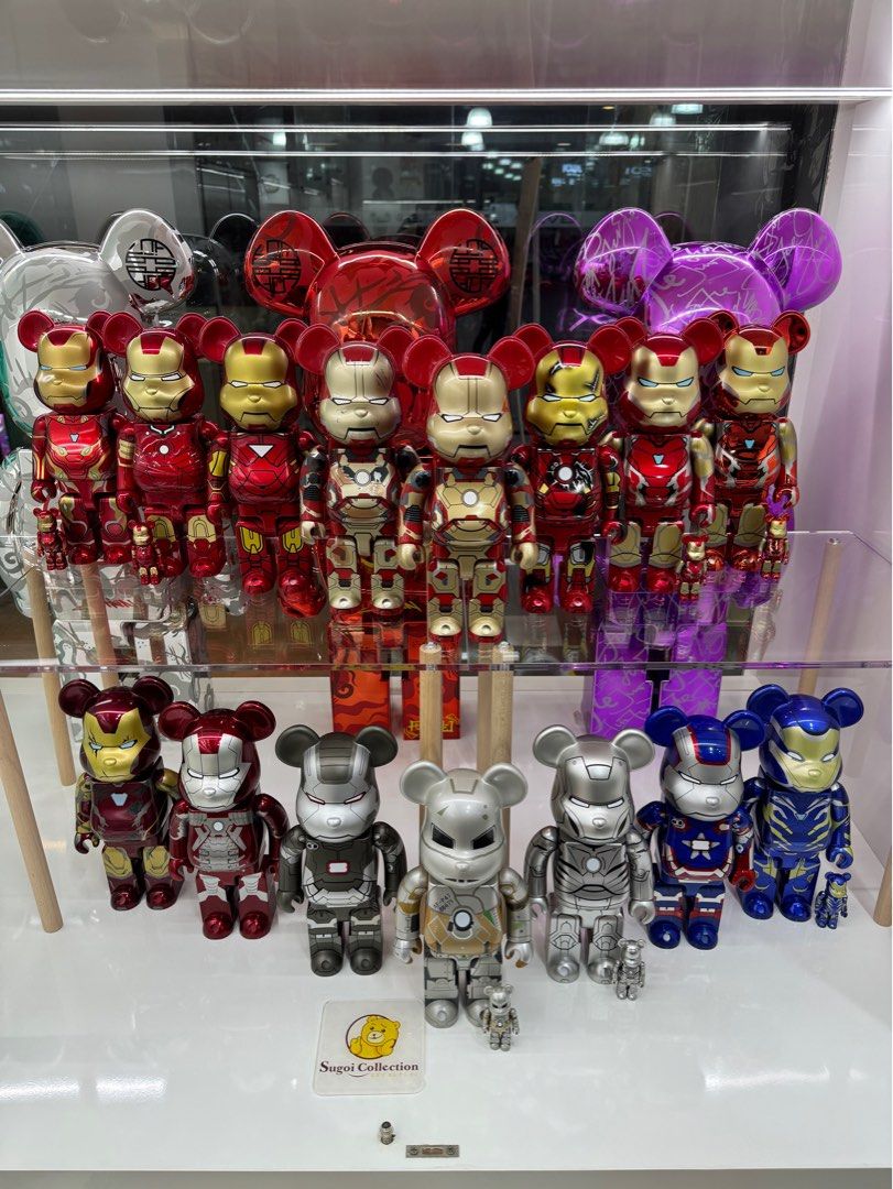 In Stock BE RBRICK best x Marvel