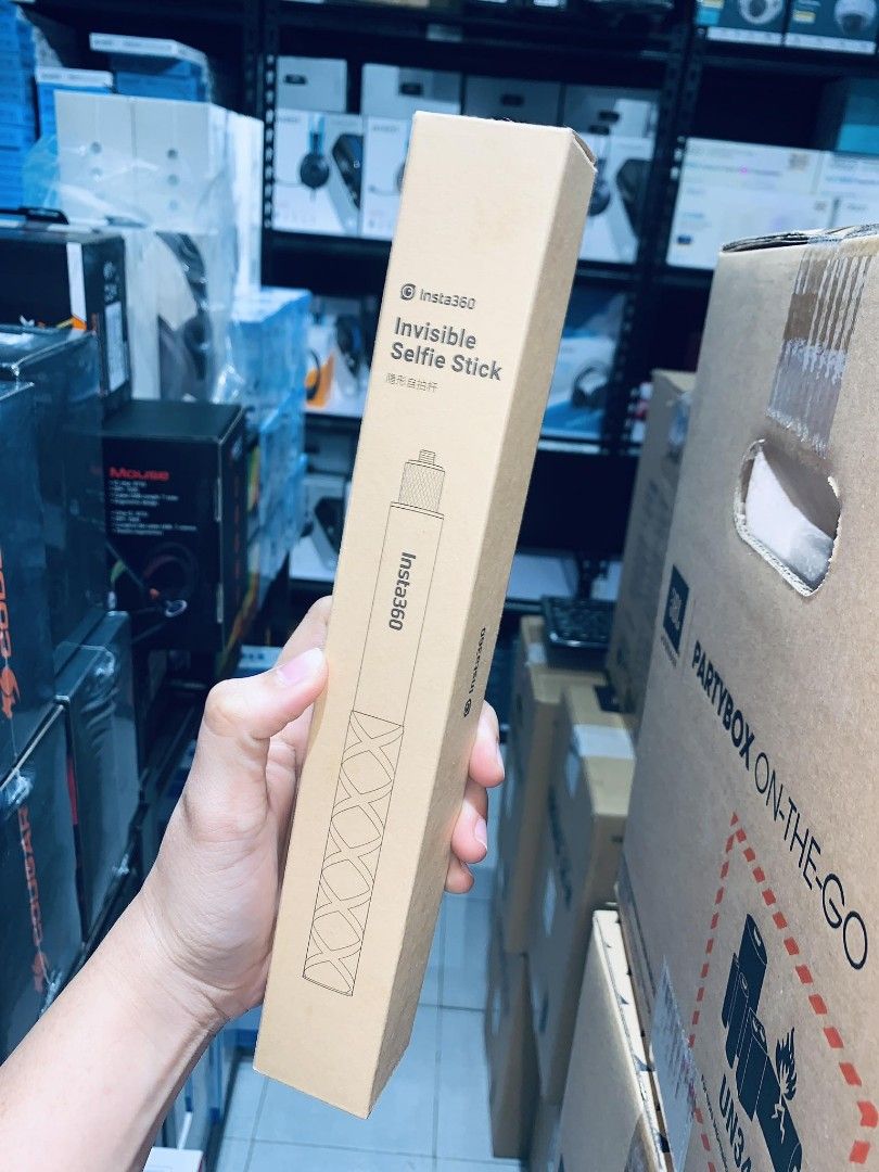 Insta360 Invisible Stick 114cm (Category: Tripods & Monopods) located in Makati City. Submitted by techubstoreandaccessories (Listing ID 1294125925, Image 1). Description: Insta360 Invisible Stick 114cm Ready for Pick-Up / Same Day Delivery Via Lalamove‼️ DETAILS: ✅ Actual Picture Posted. ✅BRAND NEW, SEALED, & ORIGINAL. ✅7 Days Replacement for Factory Defects and 1year Limited Warranty. (Terms and conditions apply). ✅With Sales Invoice (BIR REGIS
