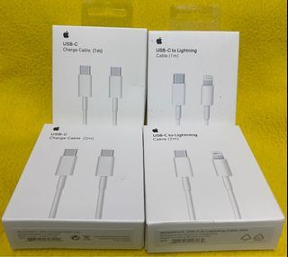 IPHONE/ MacBook charger cable type c to lightning & type c to type c