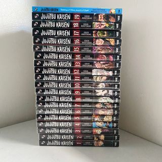 Jujutsu Kaisen Volume 1 to 19 Set Viz Media Manga